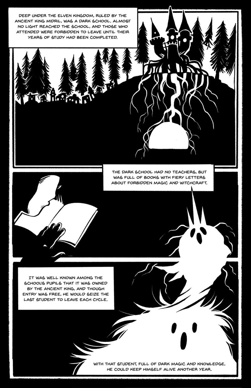 Dark School Page 1 - Digital